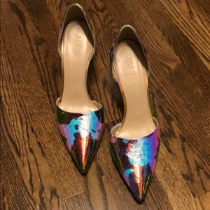 J. Crew d’orsay pump in hologram 8.5